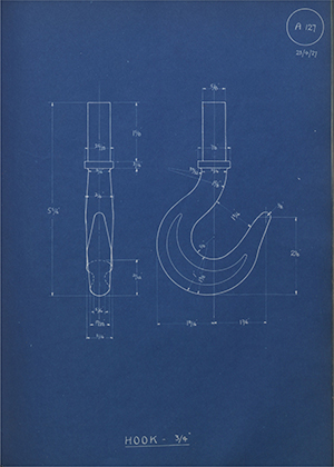 Youngs (Lifting Appliances) LTD  Hook - 3/4