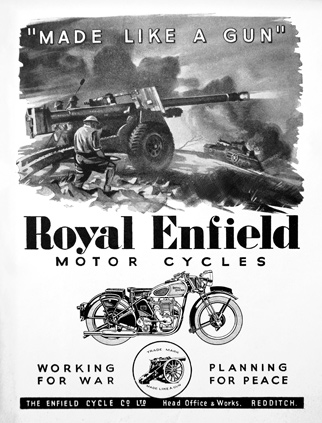 Enfield Cycle Company Ltd advert