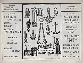 Fellows Brothers Ltd advert