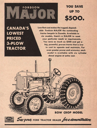 Ford Motor Co - Henry Ford Sons - Fordson advert