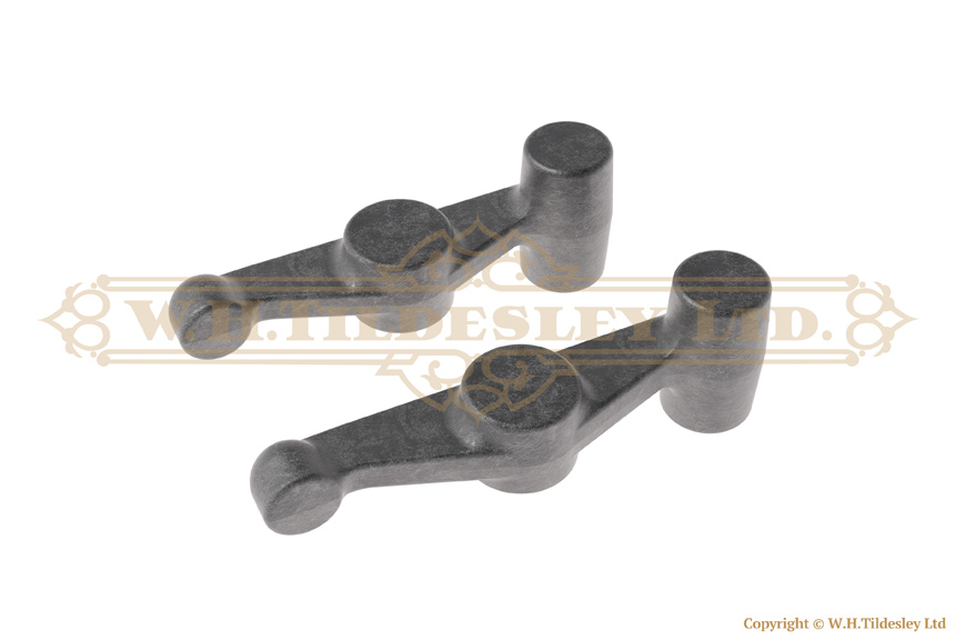 Forged Rocker Arms Rendered Model For Clerget Engine