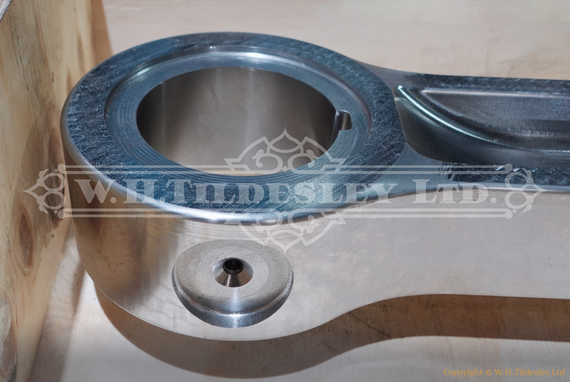 The Newly Produced Forged & Machined Connecting Rod Supplied By W.H.Tildesley Ltd