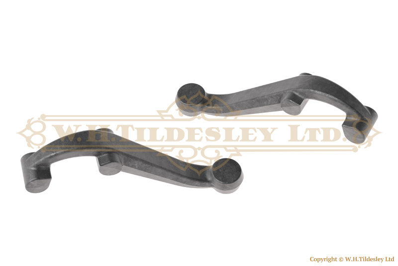 Render Of The New Forged Steering Tie Rod Levers For the Triumph TR2