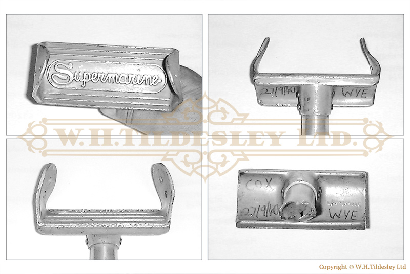 heritage spitfire rudder pedal sgt cox wye X4237