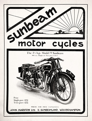 John Marston LTD (Sunbeam) advert