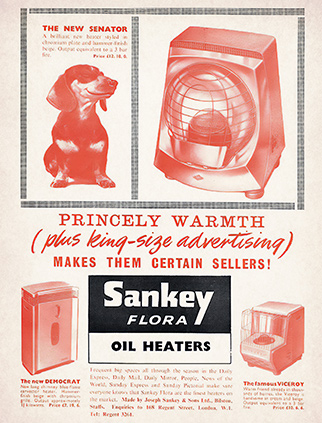 Joseph Sankey & Sons Ltd advert