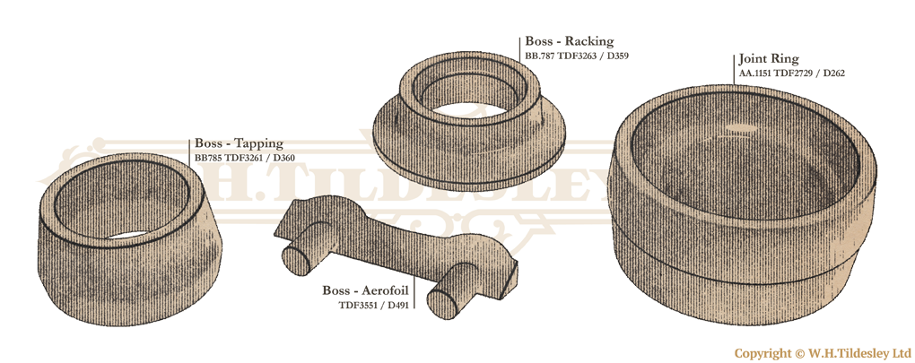 Joseph Sankey & Sons Ltd heritage replication forged forgings components parts examples