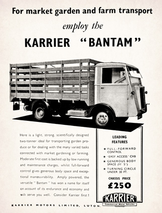 Karrier Motors advert