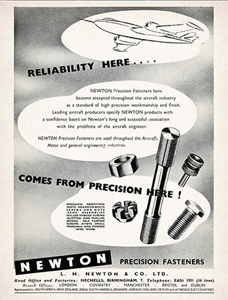 L.H Newton & Co Advert