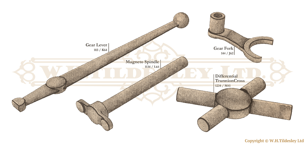 A.A Jones & Shipman Ltd heritage replication forged forgings components parts examples