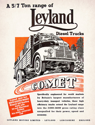 Leyland Motors Ltd (British Leyland) advert