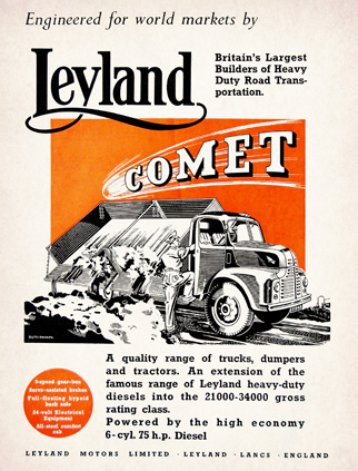 Leyland Motors Ltd (British Leyland) advert