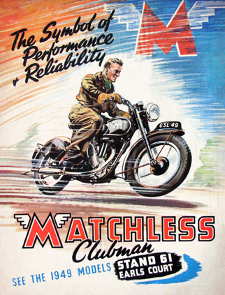 Matchless Motorcycles LTD advert