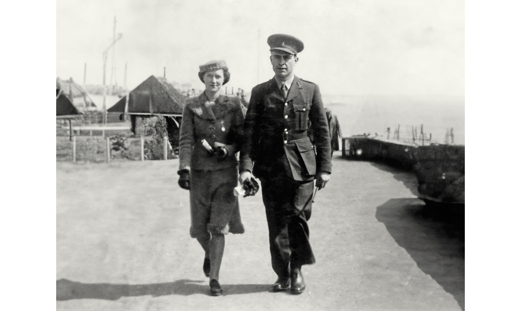 colonel david tildesley and his wife leslie tildesley