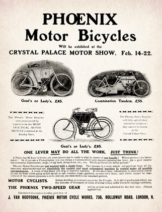 Phoenix Motors advert