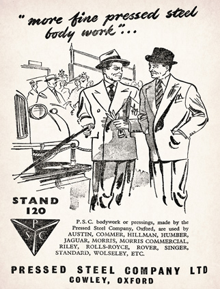 Pressed Steel Co Ltd advert