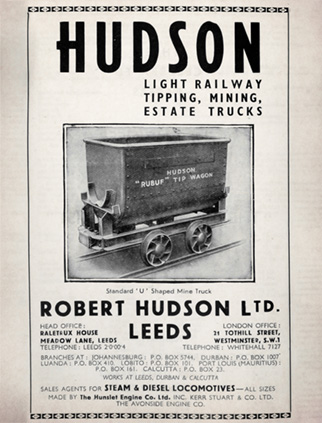 Robert Hudson Ltd Advert