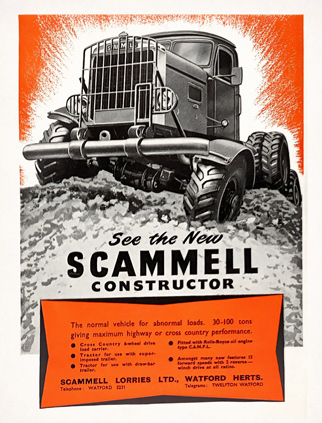 Scammell Motors Leyland Ltd advert