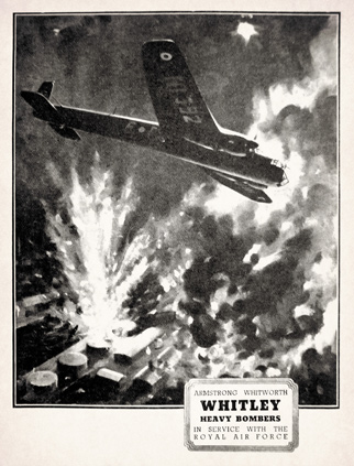 Sir WG Armstrong Whitworth Aircraft Ltd advert