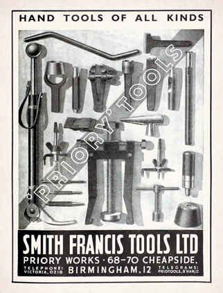 Smith Francis Tools Ltd advert