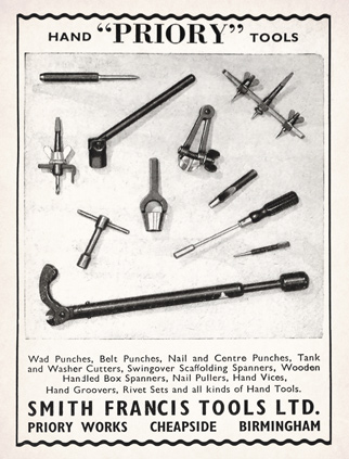 Smith Francis Tools Ltd advert