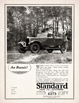 The Standard Motor Company Ltd advert