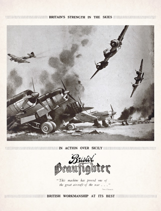 The Bristol Aeroplane Co Ltd advert