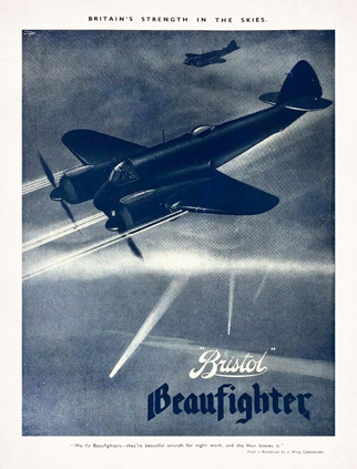 The Bristol Aeroplane Co Ltd advert