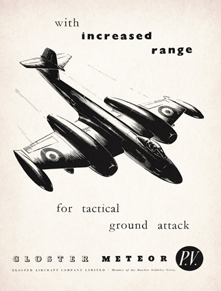 The Gloucestershire Aircraft Co Ltd advert