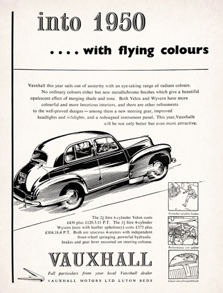 Vauxhall Motors Ltd advert