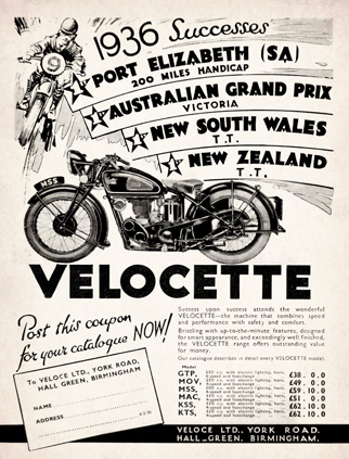 Veloce Ltd advert