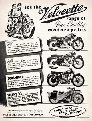 Veloce Ltd advert