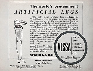 Vessa Ltd advert