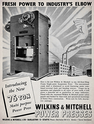 Wilkins & Mitchell Ltd advert